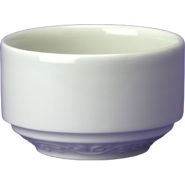 Sugar Basin - Embossed White China
